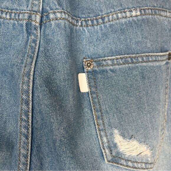 SJYP Jeans women's jeans size large distressed hem - Picture 4 of 6